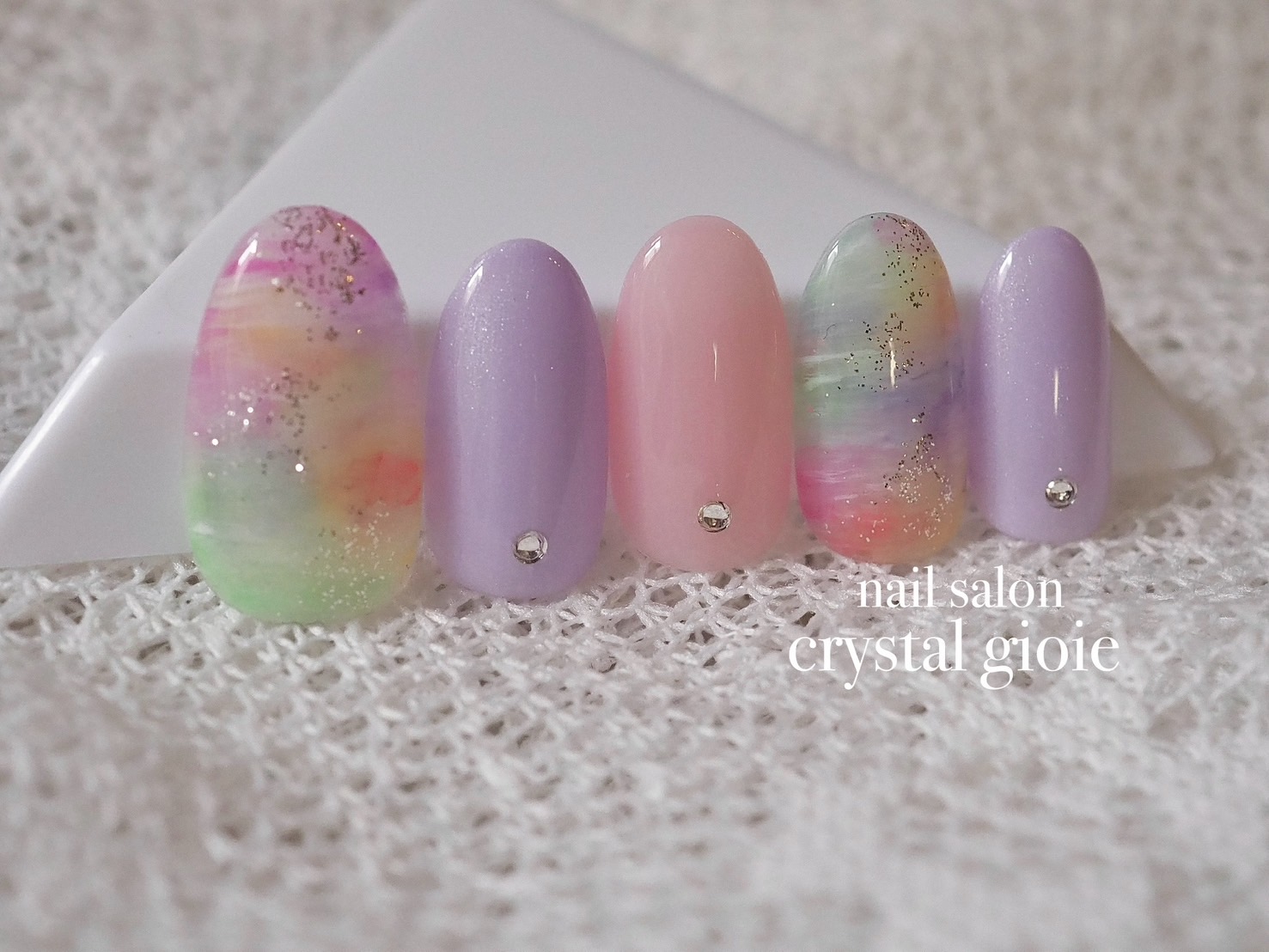 pastel colorful