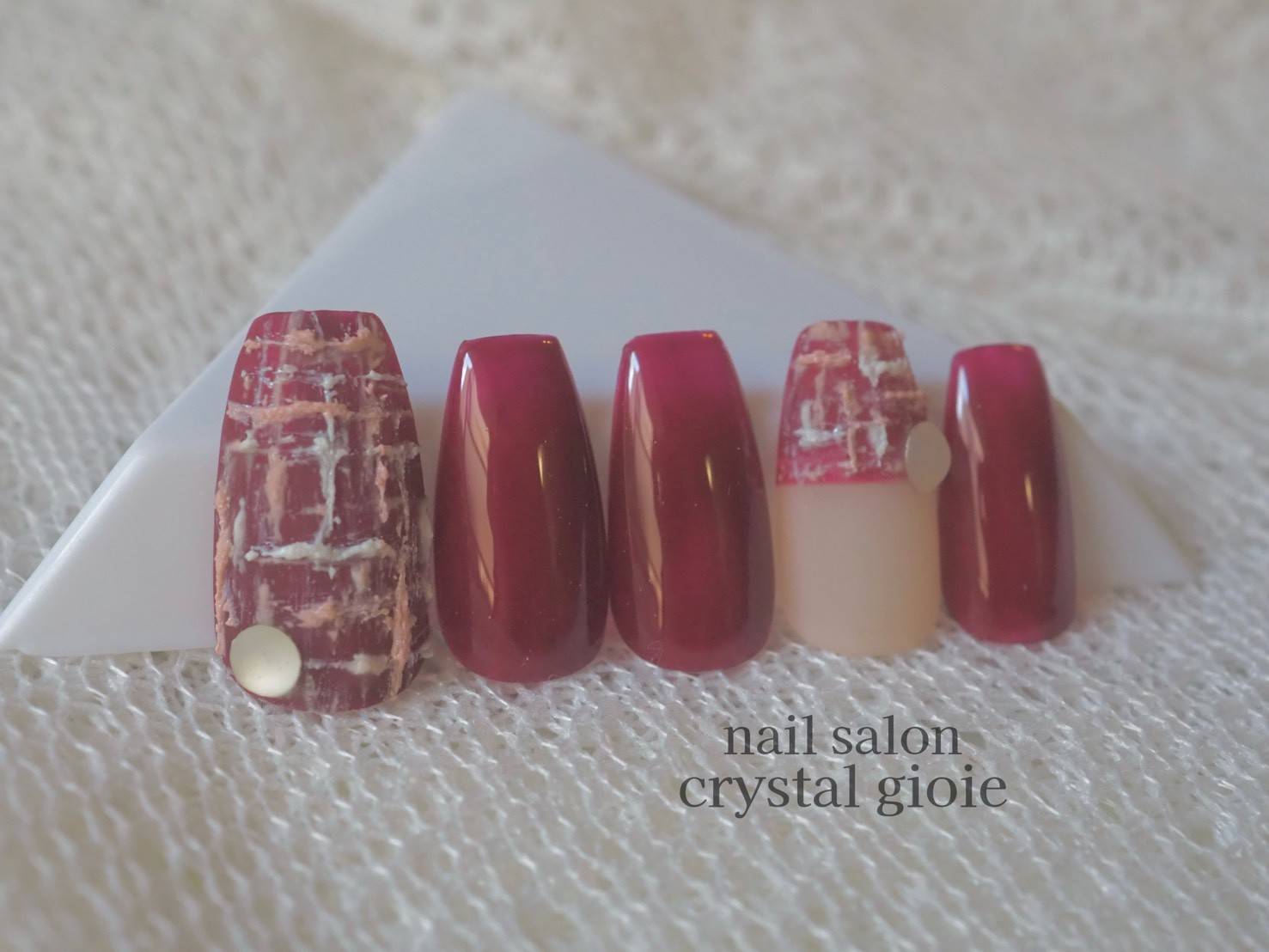 ツイードネイル